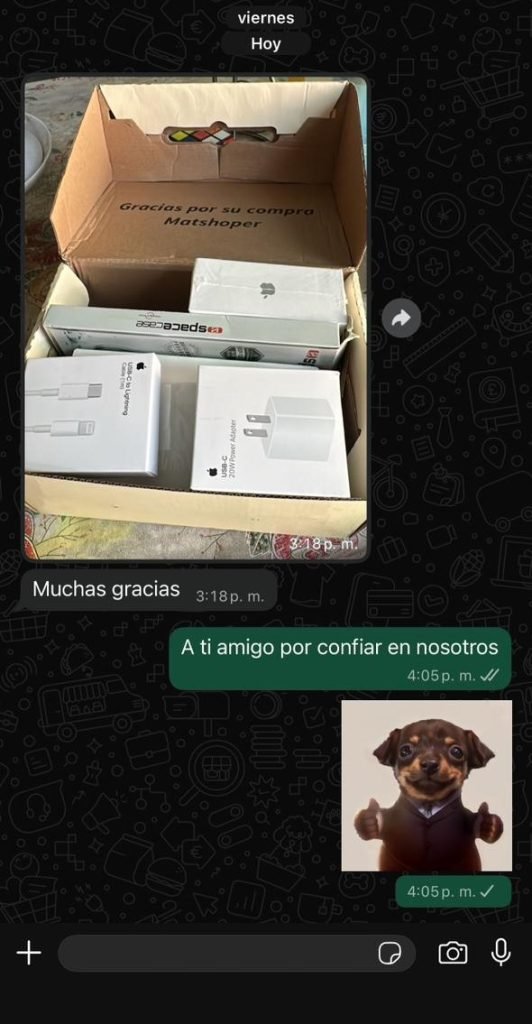Entrega Matshop a provincia 8